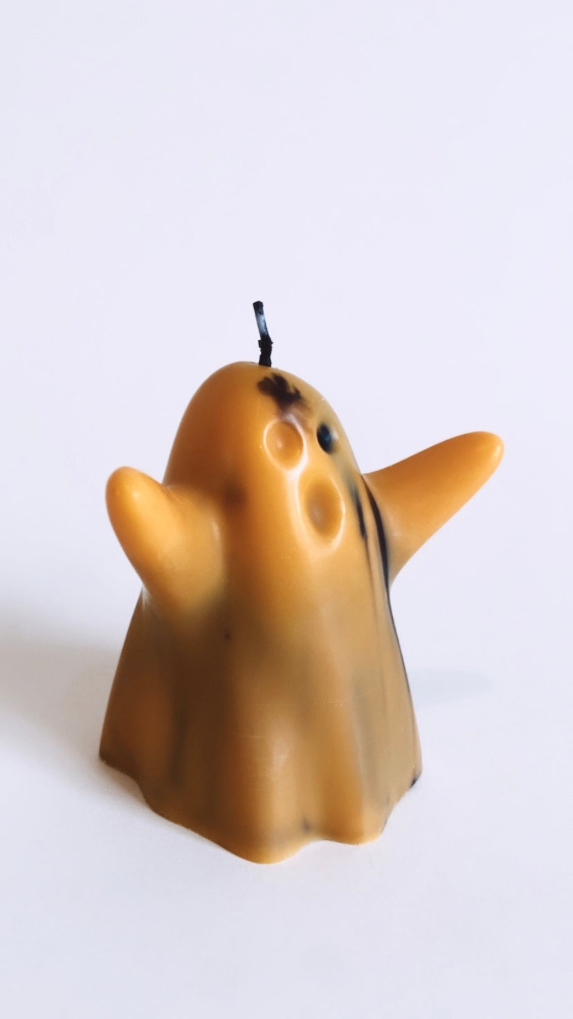 Black And Orange Ghost