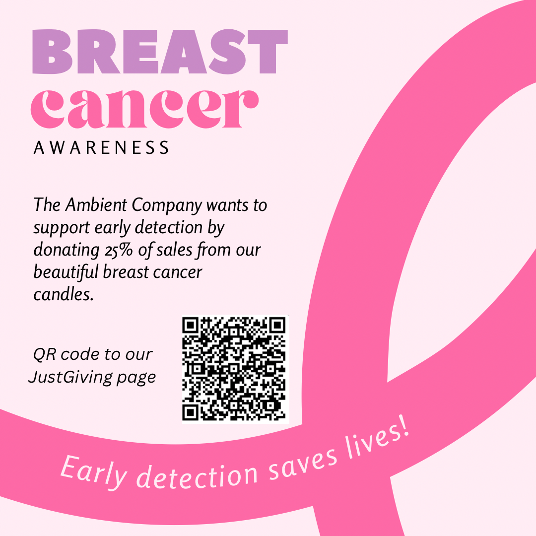 Breast Cancer Body Candle