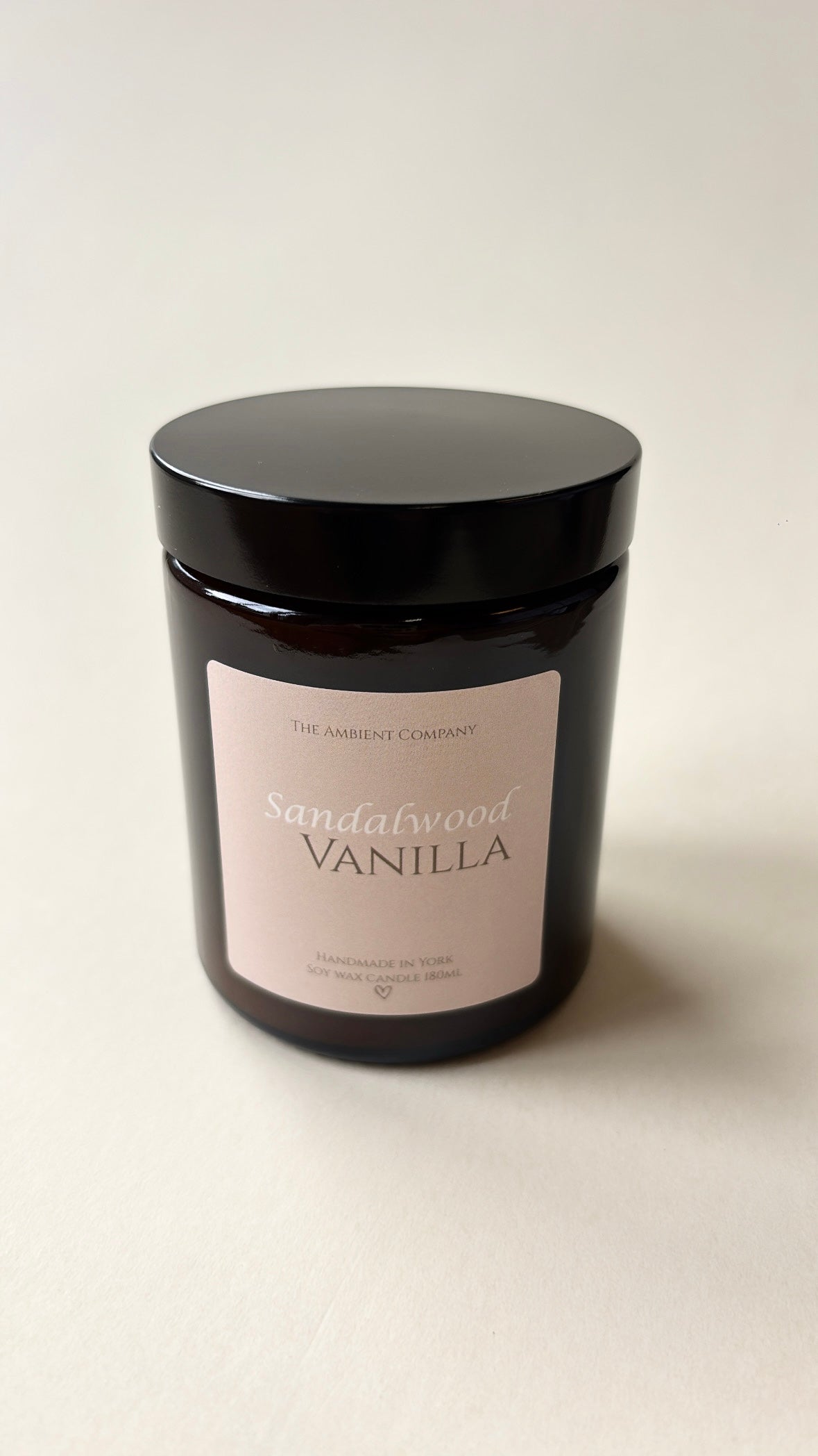 Sandalwood Vanilla Jar Candle