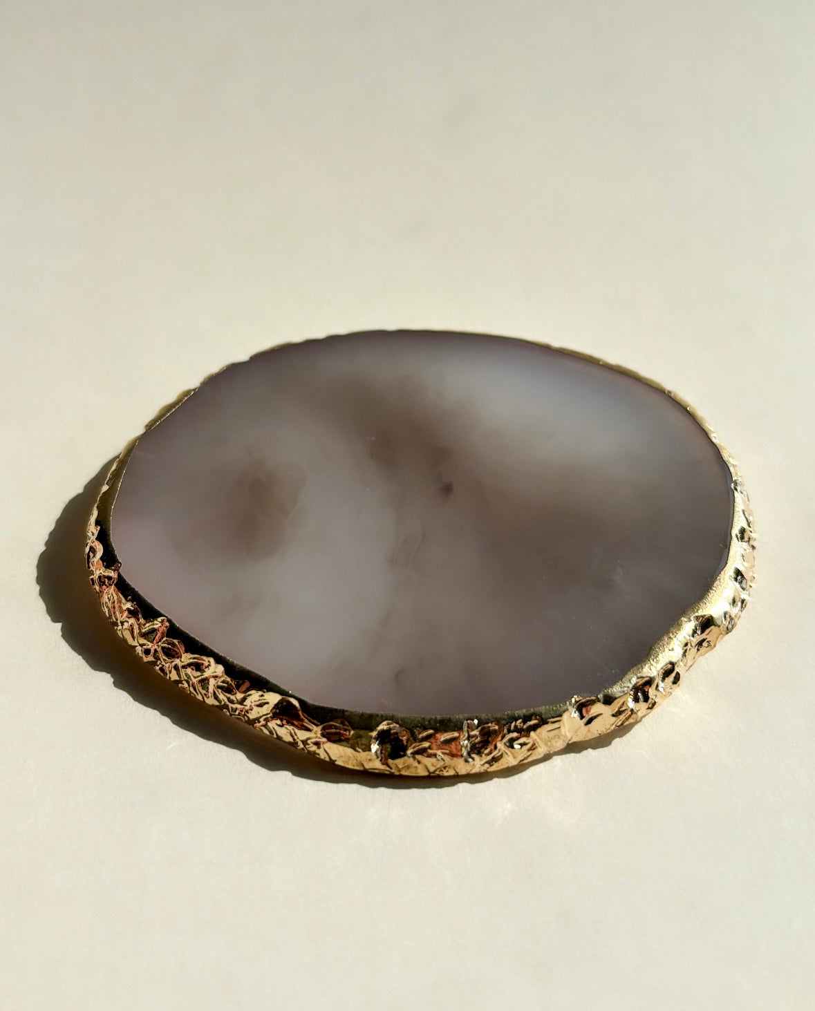 Gold Trim Coasters