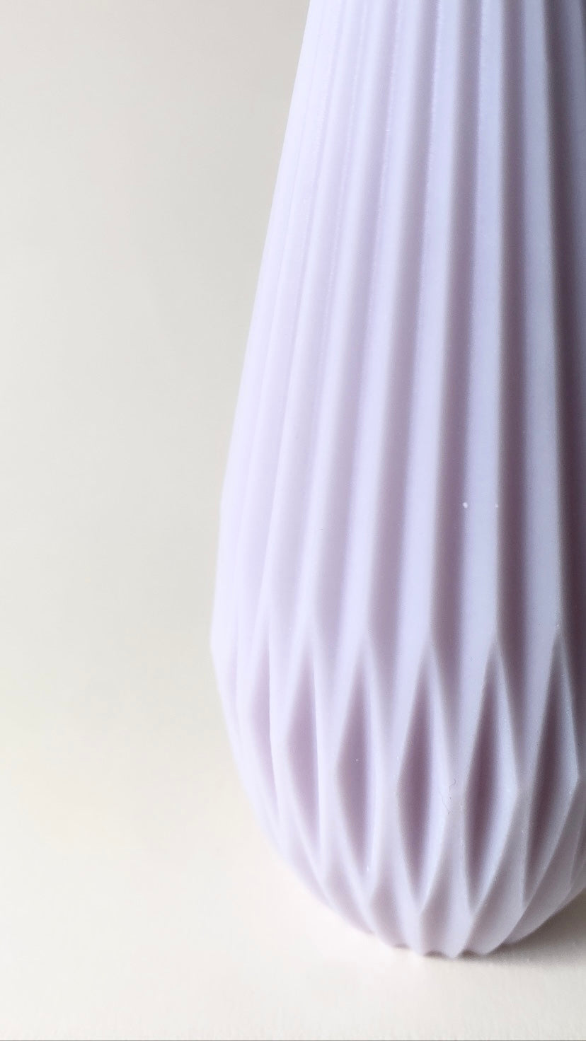 Purple Tall Lantern Candle