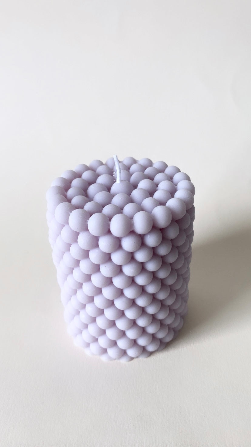 Purple Pearl Candle