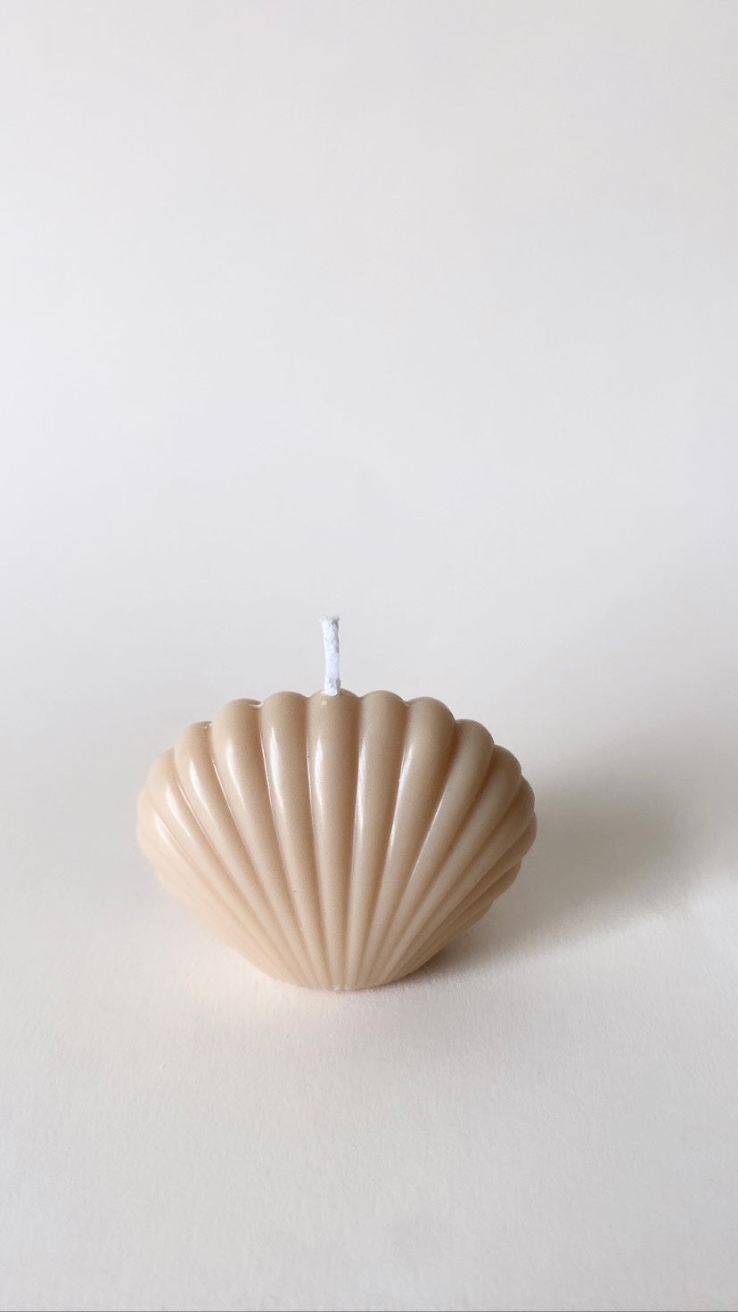 Nude Mini Shell Candle