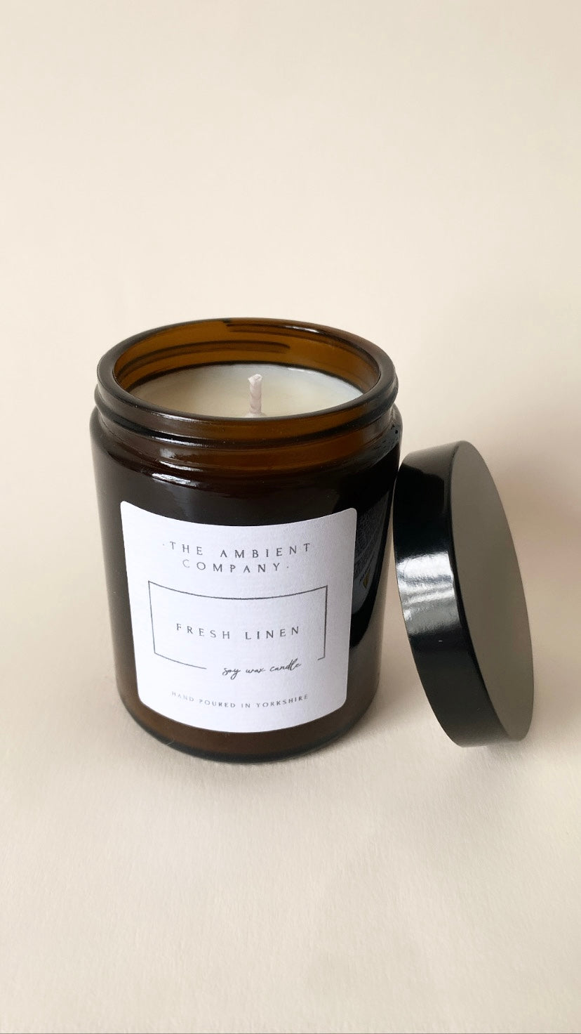 Fresh Linen Jar Candle