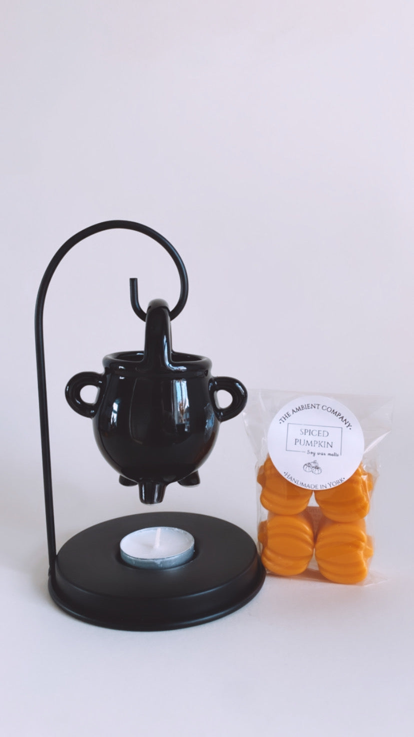 Black Cauldron Wax Melt Burner