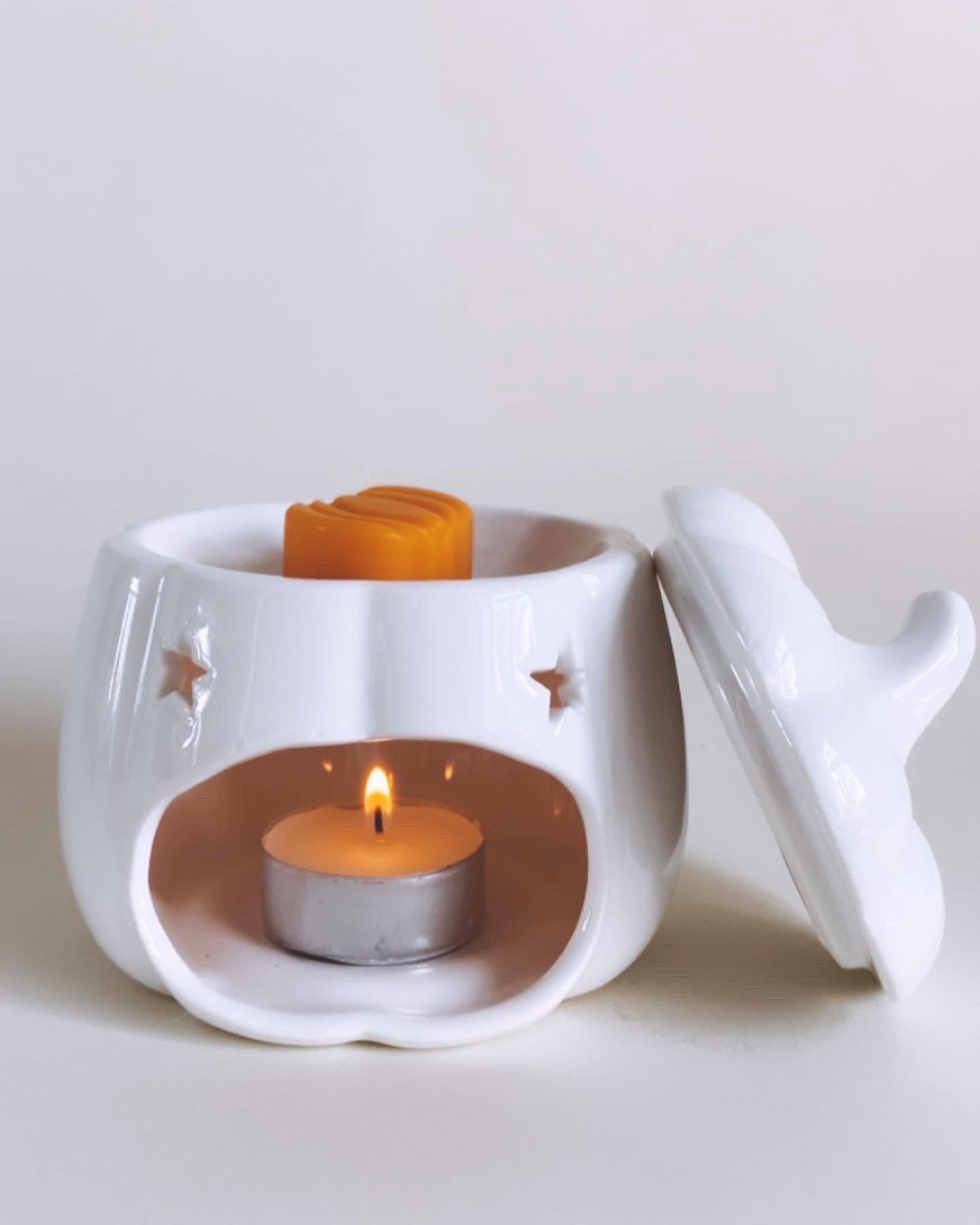 White Pumpkin Wax Melt Burner