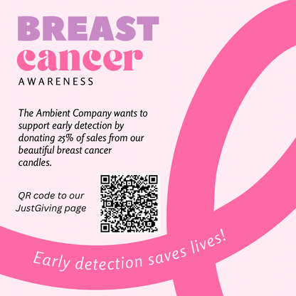 Breast Cancer Body Candle