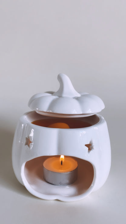 White Pumpkin Wax Melt Burner