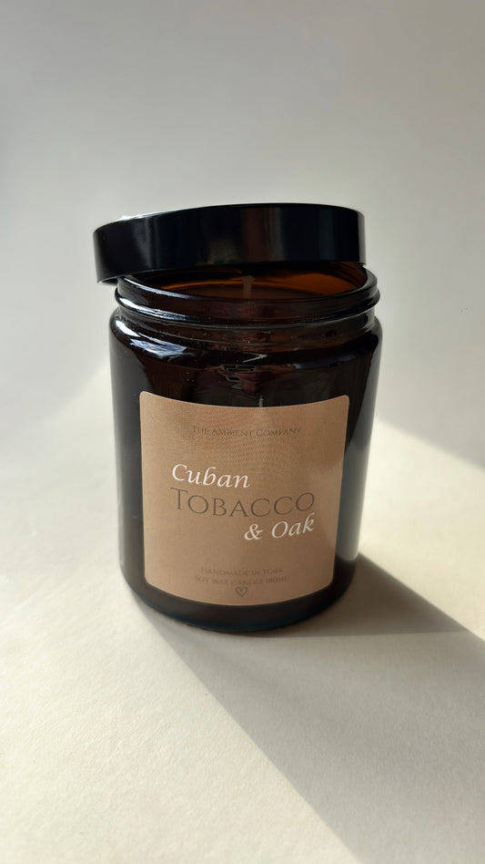 Cuban Tobacco & Oak Jar Candle