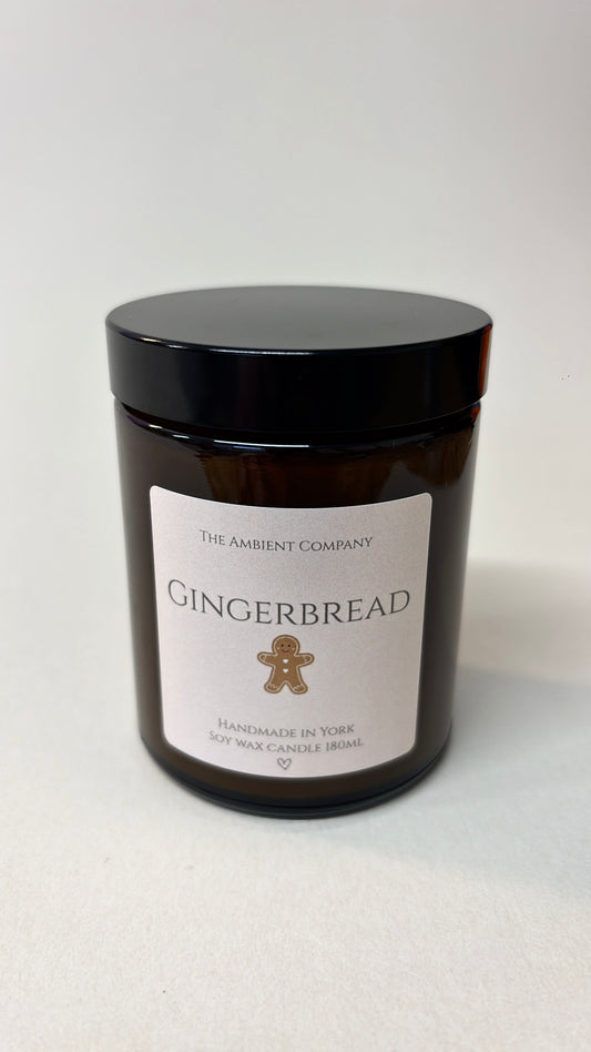 Gingerbread Jar Candle