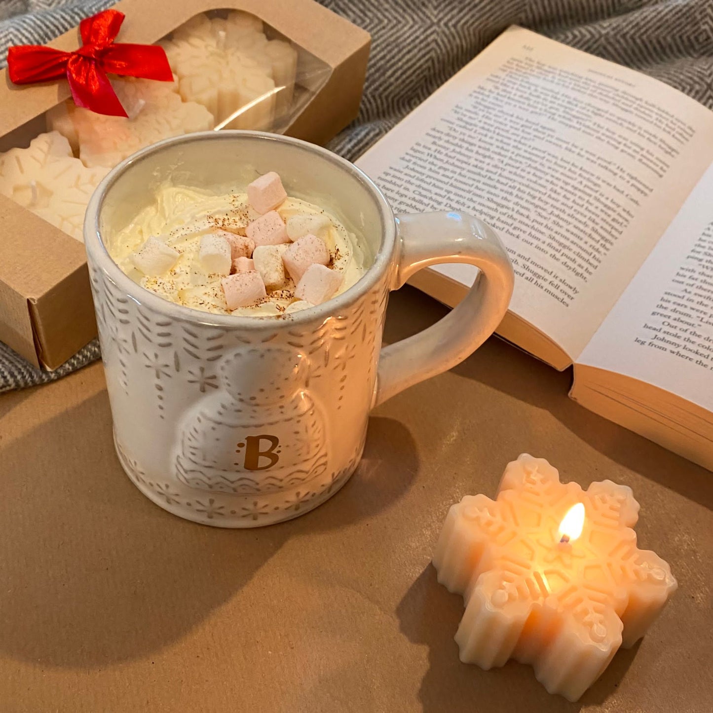 Snowflake Candle❄️