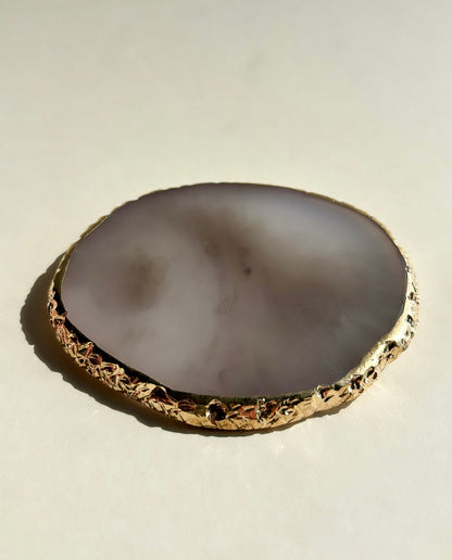 Gold Trim Coasters
