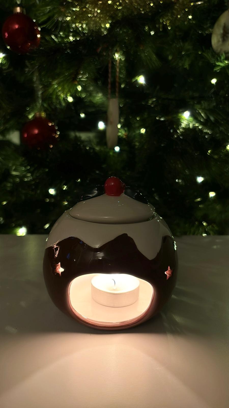 Christmas Pudding Burner