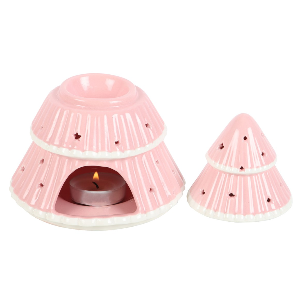 Baby Pink Christmas Tree Burner🎄