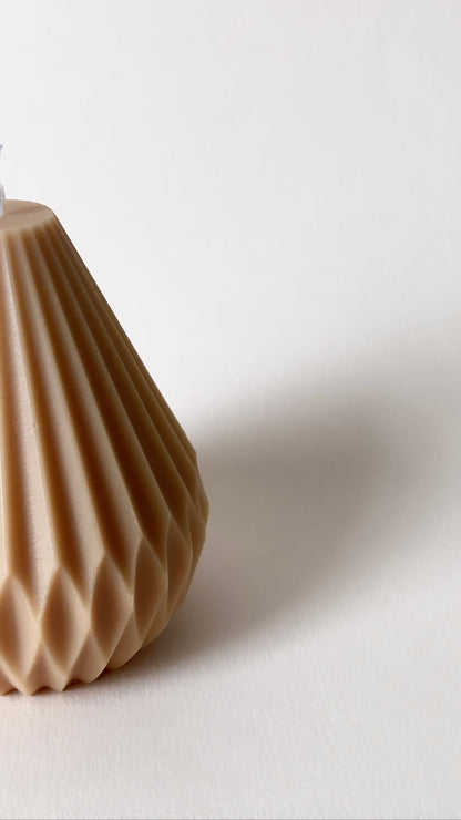 Nude Pear Lantern Candle