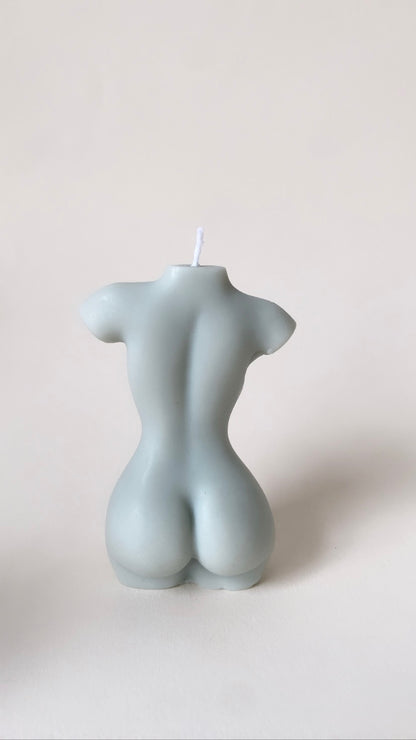 Blue Body Candle