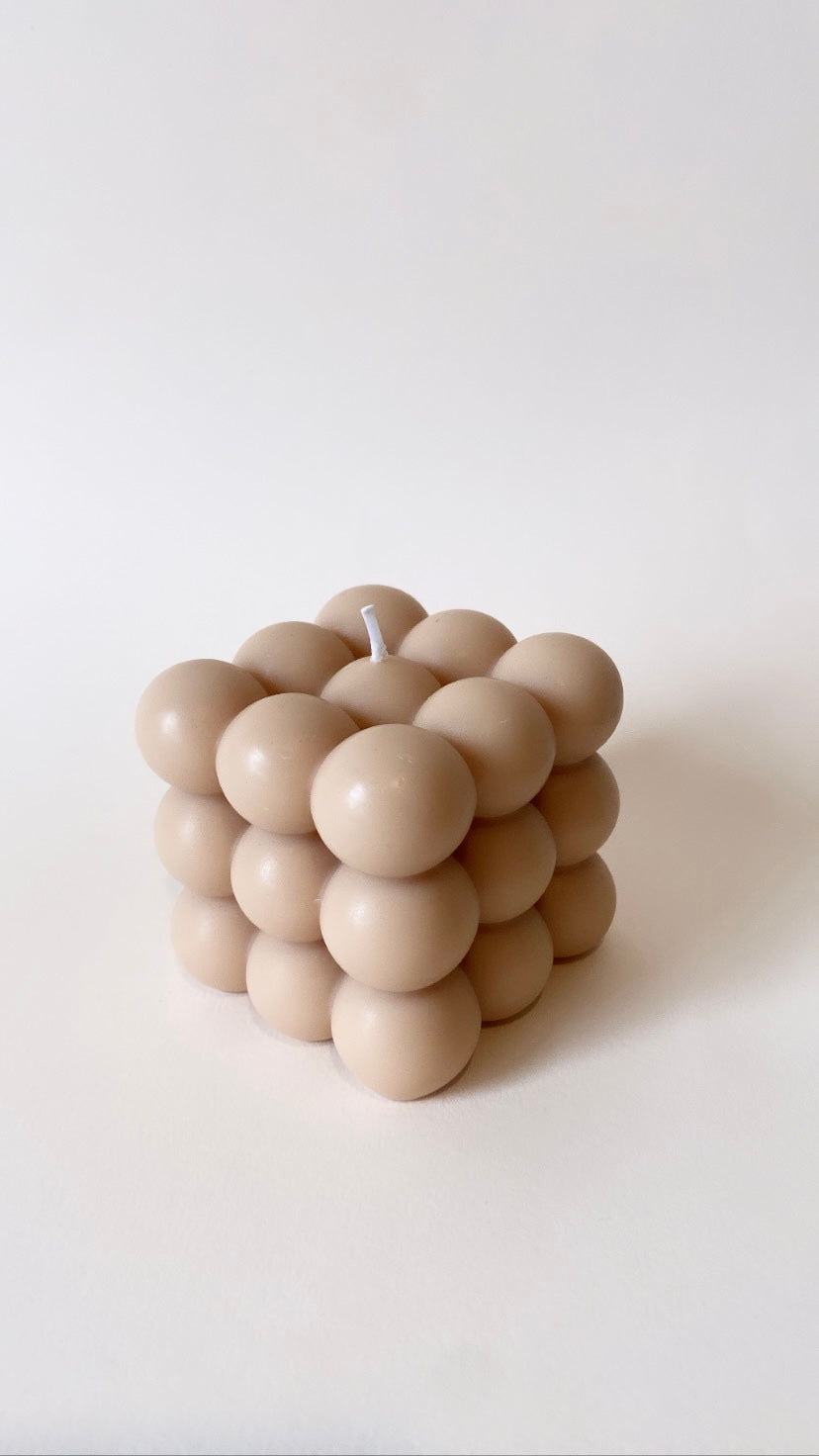 Nude Large Bubble Candle