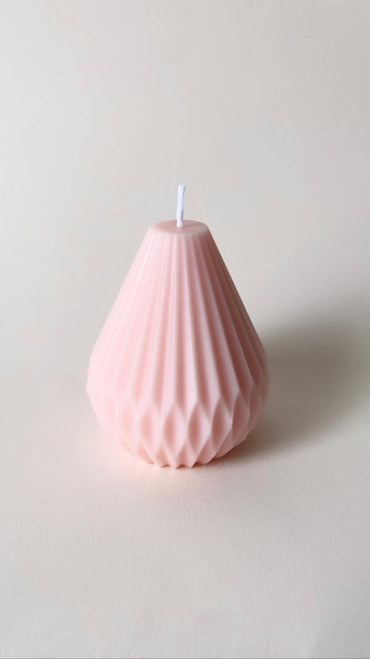 Pink Pear Lantern Candle