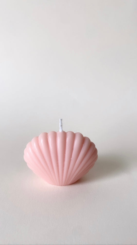 Pink Mini Shell Candle