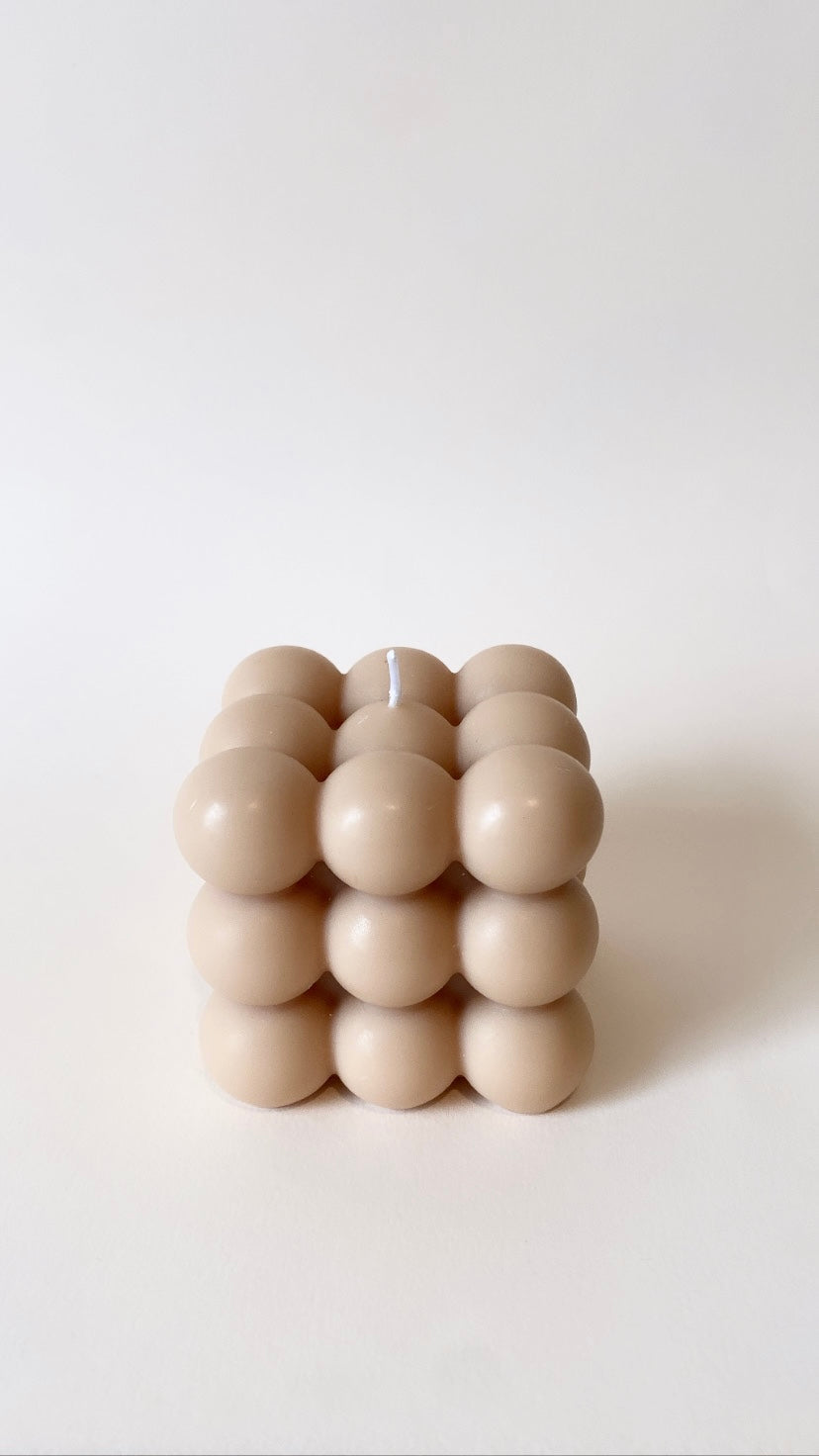 Nude Large Bubble Candle