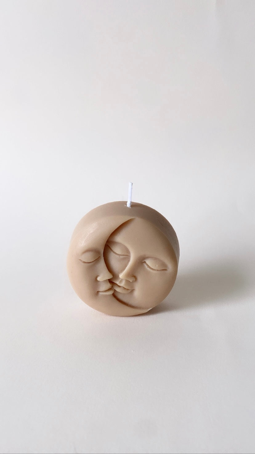 Nude Sun and Moon Candle