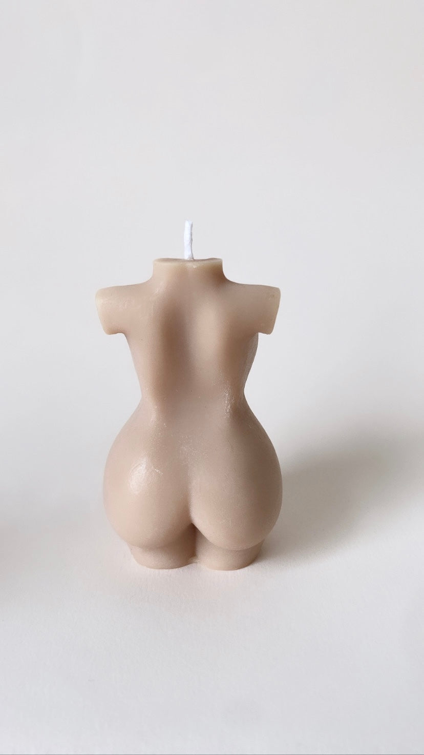 Nude Curvy Body Candle