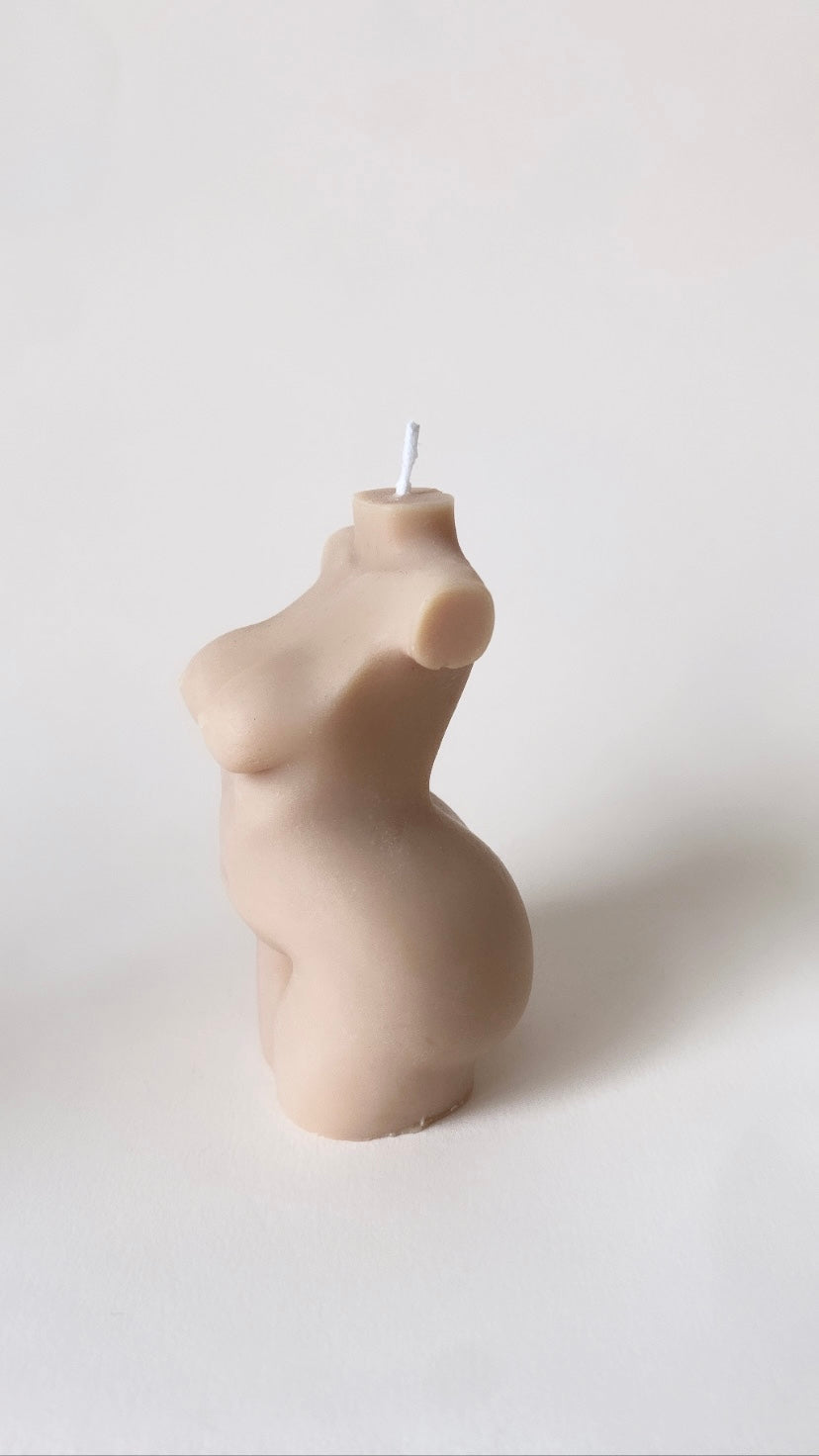 Nude Curvy Body Candle
