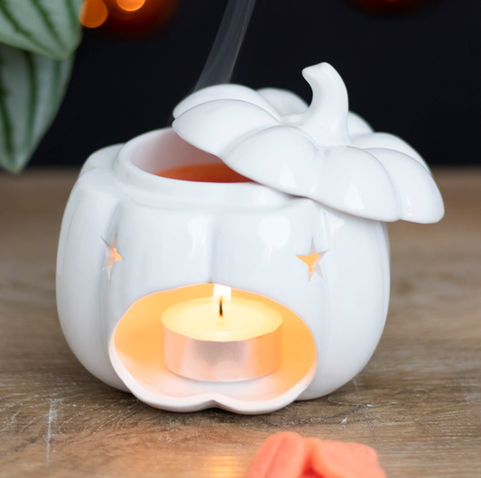 White Pumpkin Wax Melt Burner